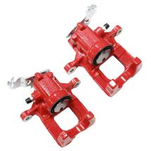 Brake Calipers For Skoda Yeti 2009-2017 Rear Red Pair