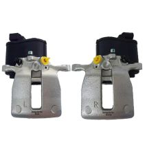 Fits Ford Galaxy S-Max Brake Calipers Rear Pair Electric 2006-15 For Solid Disc