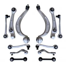 For Audi A4 B8 A5 Q5 Control Arms Suspension Kit Complete 2007-2010 14.5mm Cone