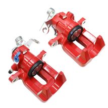 Brake Calipers For Opel Crossland X / Crossland 2017-Onwards Rear Red Pair