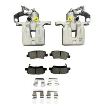 For Hyundai i30 Rear Brake Calipers and Brake Pads Set 2011-2021