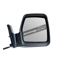 Fiat Scudo Van 1996-2006 Cable Adjust Wing Door Mirror Black Cover Drivers Side
