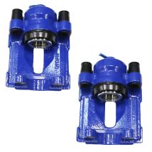Brake Calipers For BMW 1 2004-2013 Rear Blue Pair