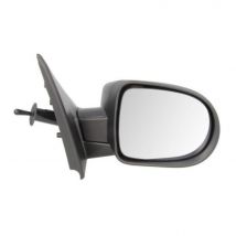 For Renault Clio MK3 2009-2013 Black Manual Door Wing Mirror Right Side