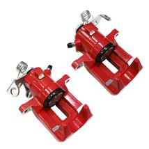 Brake Calipers For VW Polo III 2001-2022 Rear Red Pair