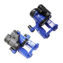 Electric Brake Calipers For Skoda Superb III 2015-2024 Rear Blue Pair