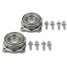 Fits BMW X3 X4 2010-2018 Rear Hub Wheel Bearing Kits Pair Integrated ABS sensor