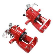 Brake Calipers For Vauxhall Zafira Mk II 2005-2014 Rear Red Pair