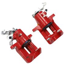 Brake Calipers For VW Beetle 2011-2019 Rear Red Pair