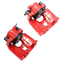 Brake Calipers For Audi A4 Allroad B8/b8 Avant / B8 2007-2016 Front Red Pair