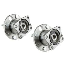 Fits Mazda 2 Series 2007-2015 Rear Hub Wheel Bearing Kits Pair Vehicles With ABS