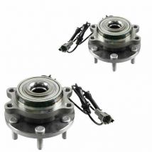 For Nissan Navara D40 2005-2015 Front Hub Wheel Bearing Kits Pair Inc ABS Sensor