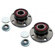 For VW Fox 2006-2012 Rear Hub Wheel Bearing Kits Pair