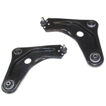 For Peugeot 207 2006-2014 Lower Front Wishbones Suspension Arms Pair