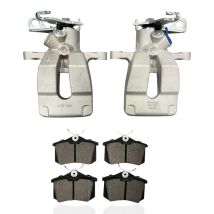 For Renault Wind Fluence Rear Brake Calipers and Brake Pads Set 2010-On