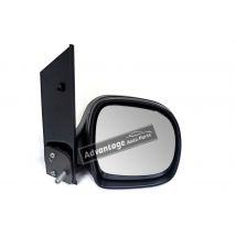 Mercedes Benz Vito 2003-On Manual Wing Door Mirror Driver Side Black