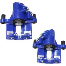 Brake Calipers For Volvo C70 II Convertible 2006-2013 Rear Blue Pair