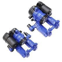 Electric Brake Calipers For Ford S-Max 2015-2023 Rear Blue Pair