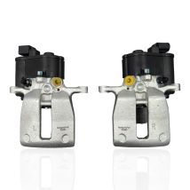 Fits Volvo V70 XC60 XC70 Brake Calipers Pair Rear Electric 2007- For Vented Disc