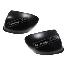 VW Transporter T5/T6 2009-2020 Wing Mirror Covers Black Left & Right Side Pair