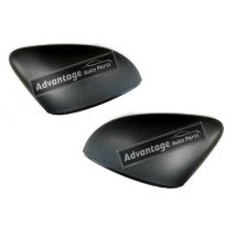 VW Polo 6R 2009-2018 Wing Mirror Covers Black Left & Right Side Pair