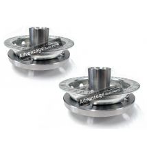 Audi A3 Hatchback MK1 1996-2003 2x Front Hub With ABS Ring Bearings (Pair)