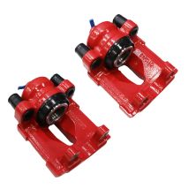 Brake Calipers For BMW 1 2004-2013 Rear Red Pair