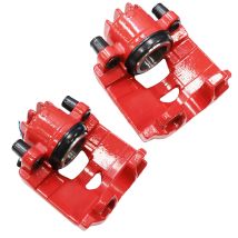 Brake Calipers For Citroen Berlingo 2008-Onwards Front Red Pair