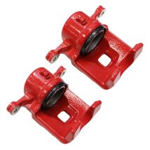Brake Calipers For Ford Fiesta VI 2008-2017 Front Red Pair