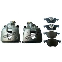For Ford C-Max MK1, 2 Brake Caliper + Mintex Brake Pads Front From 2007-On