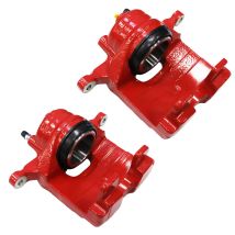 Brake Calipers For Opel Mokka / Mokka X 2012-2019 Front Red Pair