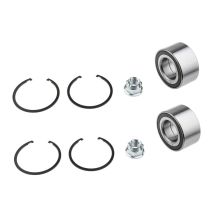 For Renault Duster Fluence Megane Mk3,4 CC 2008-On Front Wheel Bearing Kits Pair