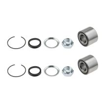 For Citroen C2 C3 Mk2 C3 Pluriel 2002-On Rear Wheel Bearing Kits Pair Drum Brake