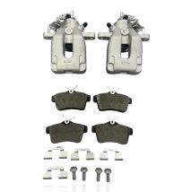 For Peugeot 307 308 Rear Brake Calipers and Brake Pads Set 2000-2004