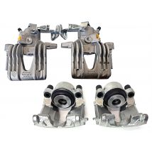 Fits Opel Astra G Brake Caliper Set Front And Rear 1998-2005