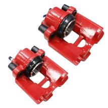 Brake Calipers For Toyota Yaris / Vitz / Hatchback Van 2005-2020 Front Red Pair