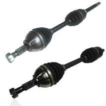 For Peugeot 407 1.6 2.0 Hdi Expert Drive Shafts Front Pair 2004-On - Manual