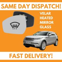 Door Wing Mirror Glass For Range Rover Velar 2017-2020 Heated UK Passenger Side