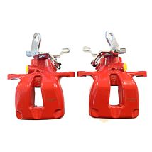 Fits Audi A3 TT Roadster Brake Calipers Red Powder Coated Rear Lh & Rh 2003-2014