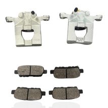 For Nissan Cube Pulsar Rear Brake Calipers and Brake Pads Set 2010-On